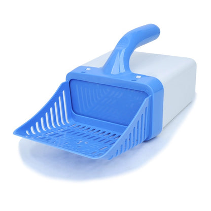 Blue Cat Litter Scoop