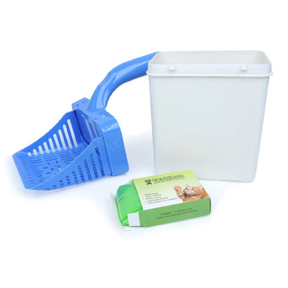 Blue Cat Litter Scoop