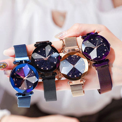 Multi Color Mesh Watch