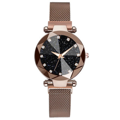 Brown Mesh Watch