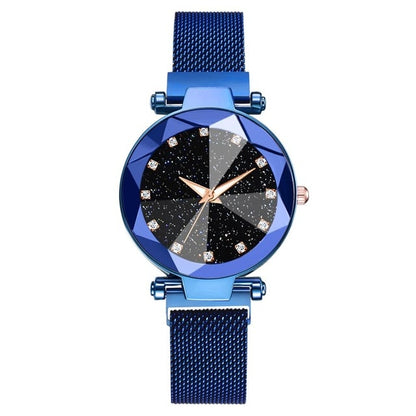 Blue Mesh Watch