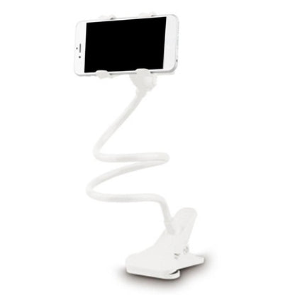 White Bed Phone Holder