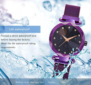 Purple Mesh Watch Function