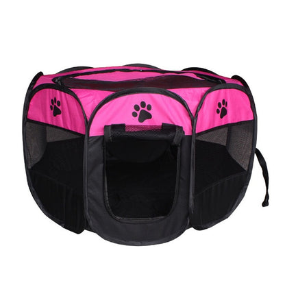 Pink Portable Pet Tent