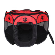 Red Portable Pet Tent