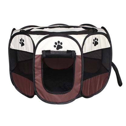 Coffee Portable Pet Tent