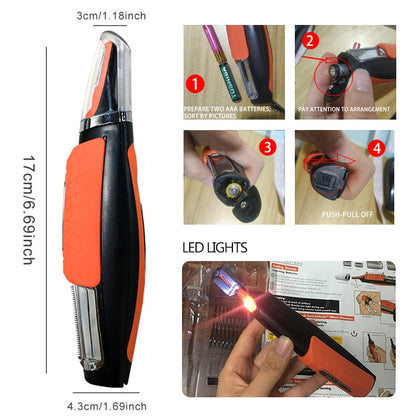 Multifunctional Hair Trimmer Function