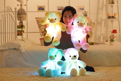 Multi Color LED Teddy Bear