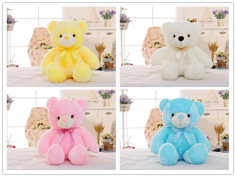 Multi Color LED Teddy Bear