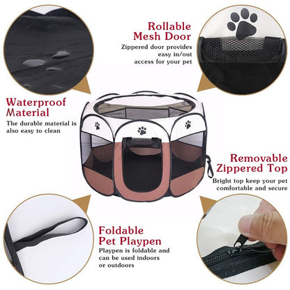 Portable Pet Tent Function