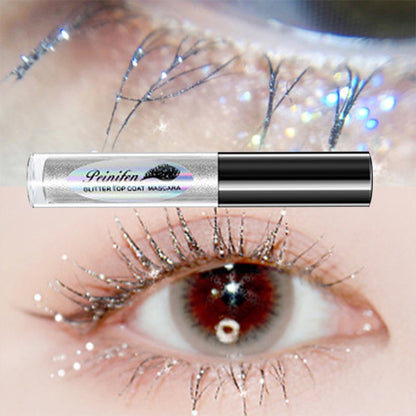 Silver Glitter Mascara