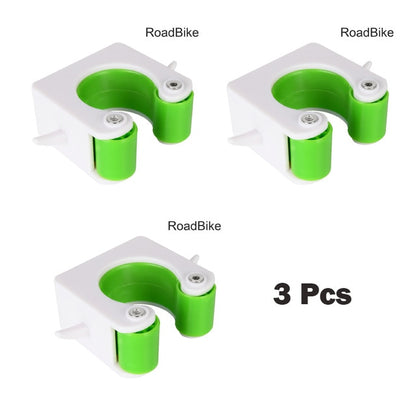 Green Bicycle Wall Holder