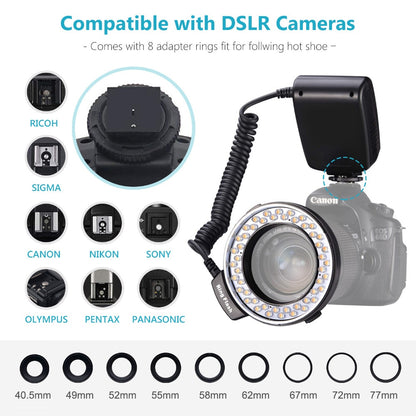 Ring Flash Light Camera Function