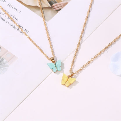 Butterfly Pendant Necklace