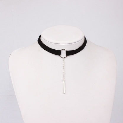 Black Silver Necklace