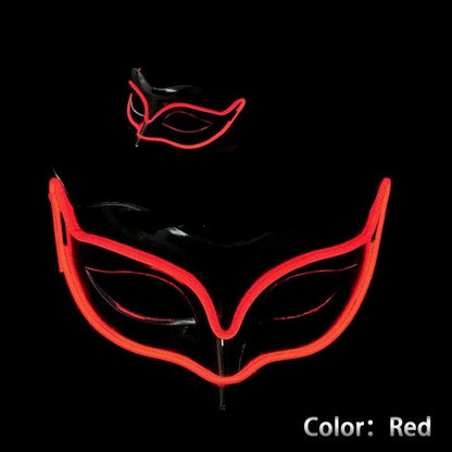 Red Halloween Led Mask