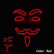Red Halloween Led Mask