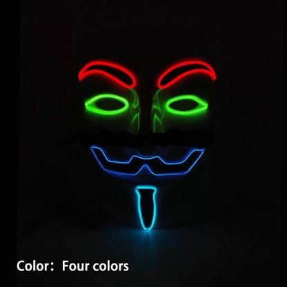 4 Colors Halloween Led Mask