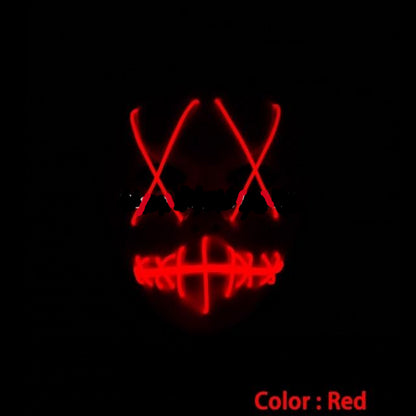 Red Halloween Led Mask