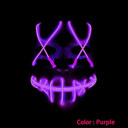 Pink Halloween Led Mask