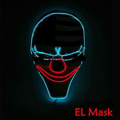 2 Colors Halloween Led Mask