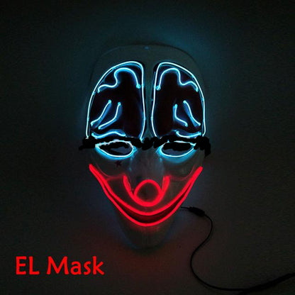 2 Colors Halloween Led Mask