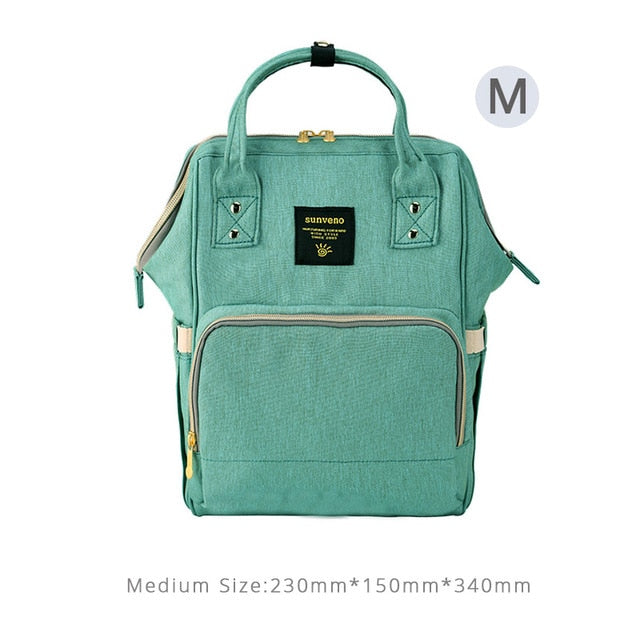 Green Maternity Nappy Bag