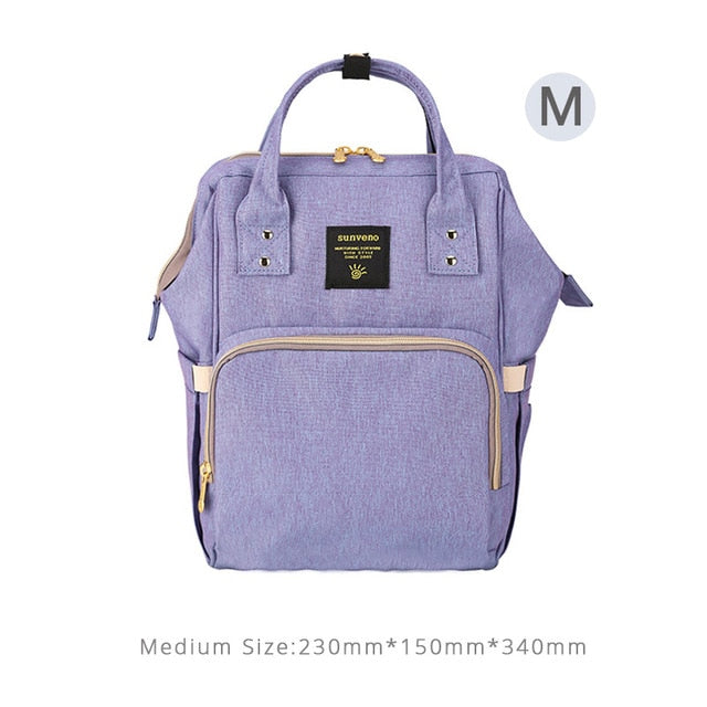 Purple Maternity Nappy Bag