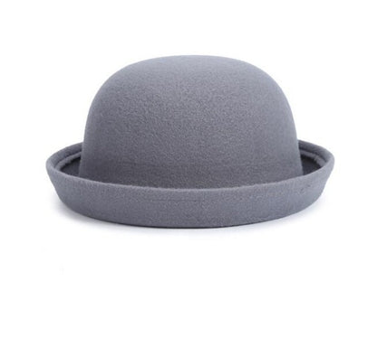 Grey Fedora Hat