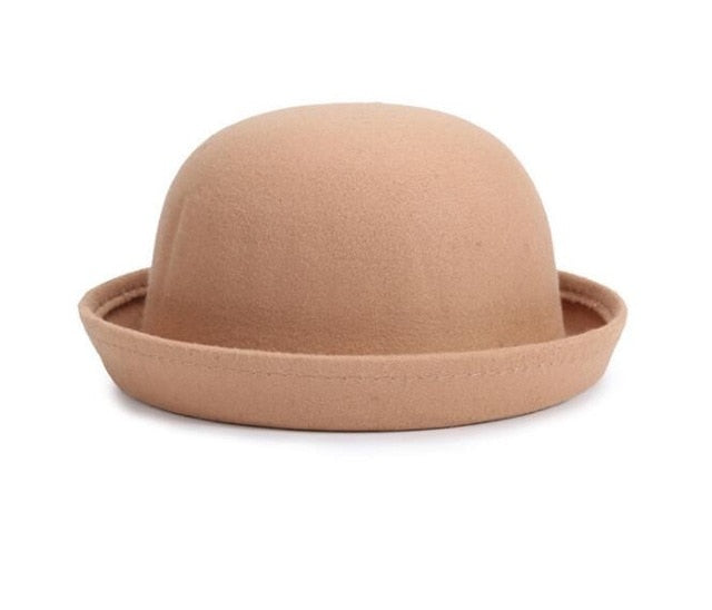 Peach Fedora Hat