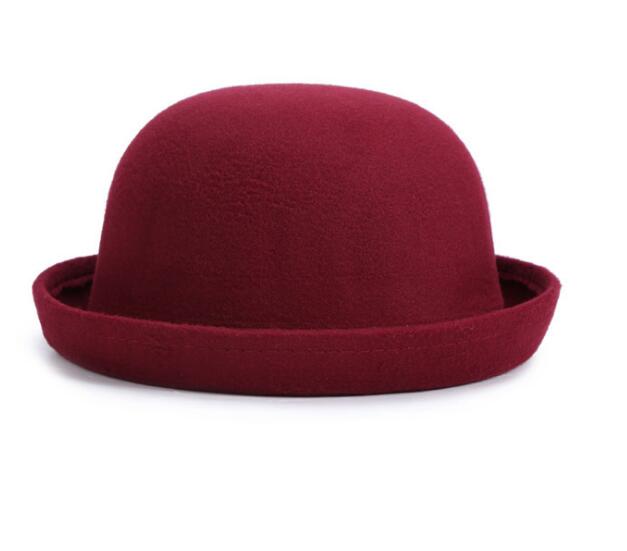 Maroon Fedora Hat