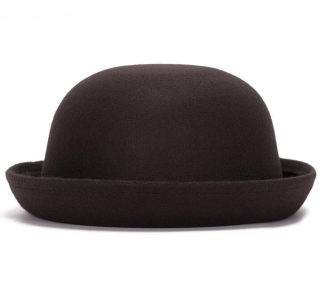 Pale Black Fedora Hat