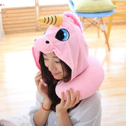 Unicorn Head Pillow