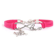 Pink Horse Infinity Love Bracelet