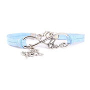 Blue Horse Infinity Love Bracelet
