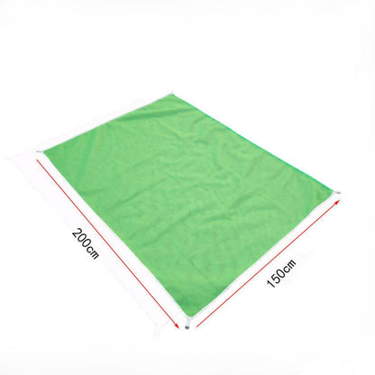 Green Beach Mat Size