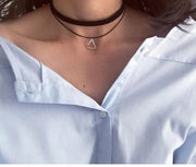 Triangle Choker Necklace
