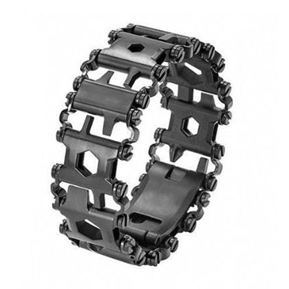 Black Multi Functional Tread Bracelet