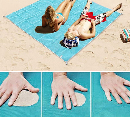 Blue Beach Mat