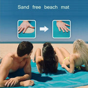 Blue Beach Mat