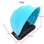 Blue Foldable Shelter Size