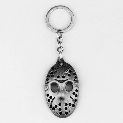 Grey Halloween Keychain