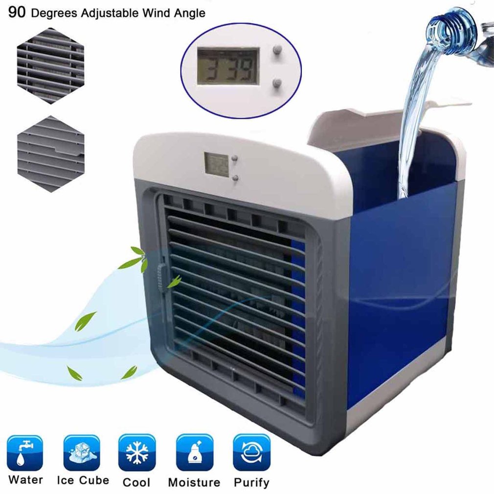 Small Blue Air Conditioner