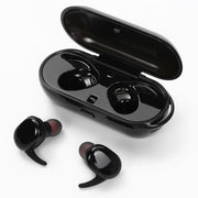 Wireless Black Earphone Headset