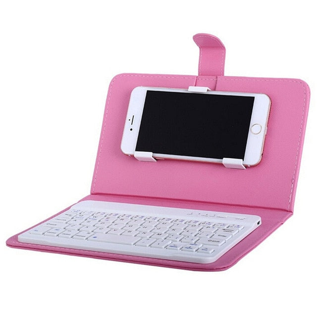 Pink Keyboard Phone Case