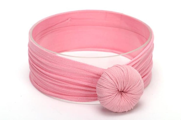 Light Pink Baby Knot Headbands