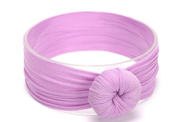 Purple Baby Knot Headbands