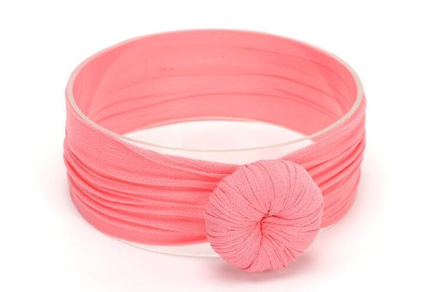 Pink Baby Knot Headbands