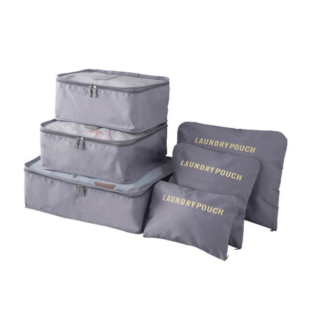Gray Travel Storage Bag