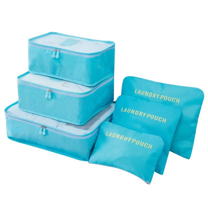 Light Blue Travel Storage Bag